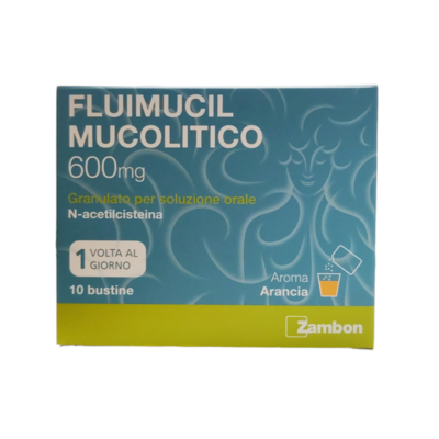 Fluimucil mucolitico 10 compresse effervescenti 600 mg