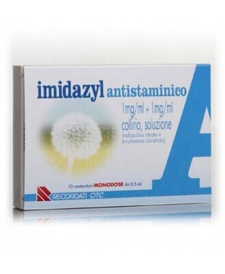Imidazyl antistaminico collirio monodose