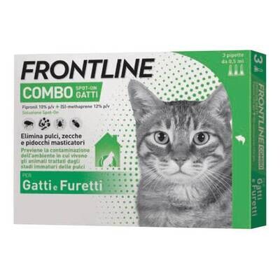 Frontline combo gatti e furetti 3 pipette