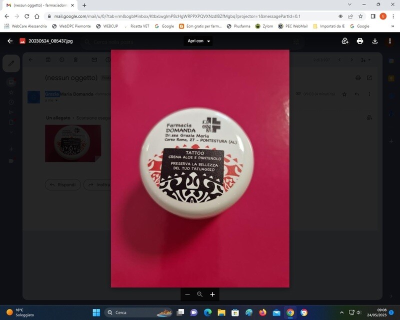 Crema per tatuaggi 50 ml