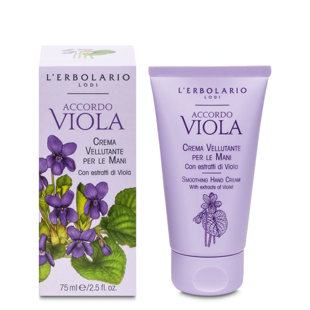 Accordo Viola crema vellutante per le mani