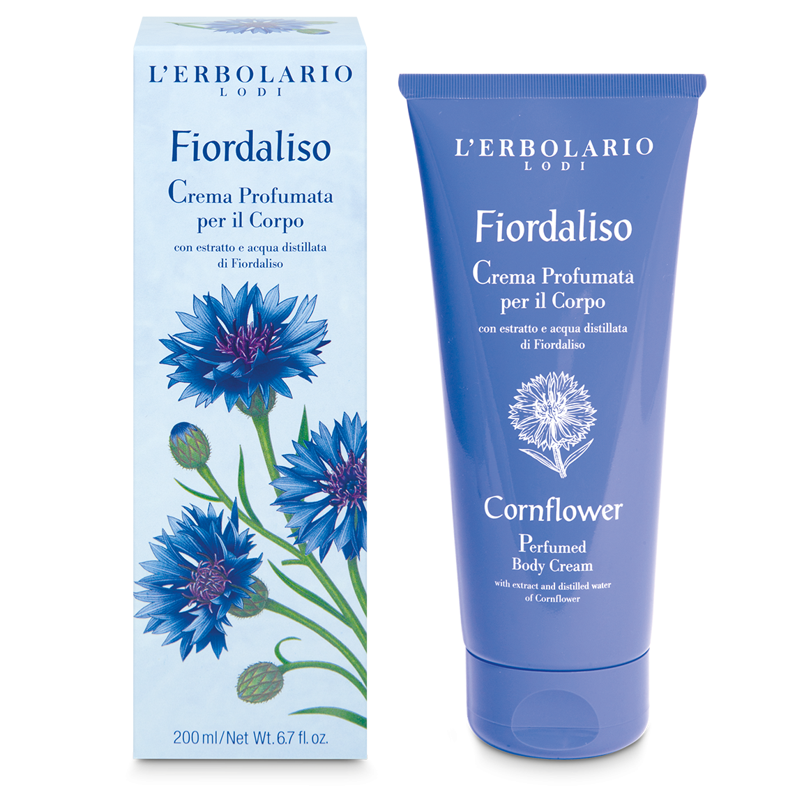 Crema profumata per il corpo Fiordaliso