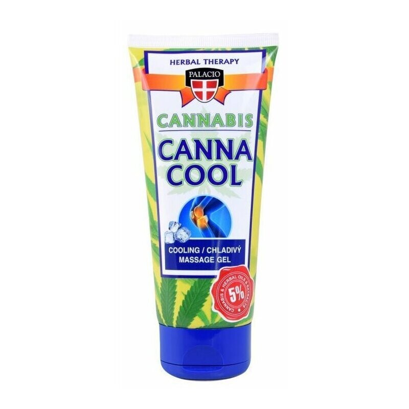 Palacio Herbal Therapy - Hanf Massage Gel CANNACOOL , (200 ml)