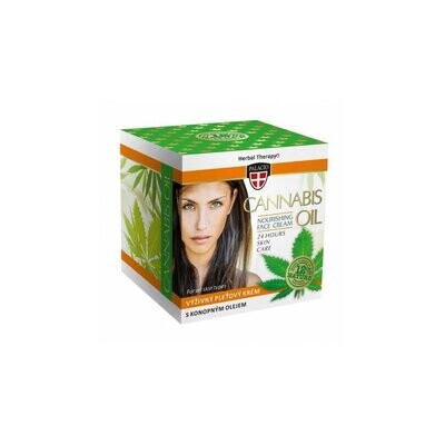 Palacio Herbal Therapy Gesichtscreme mit kaltgepresstem Hanföl (50 ml)