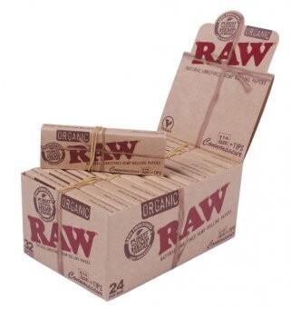 RAW-1 1/4-Connoisseur+Tips