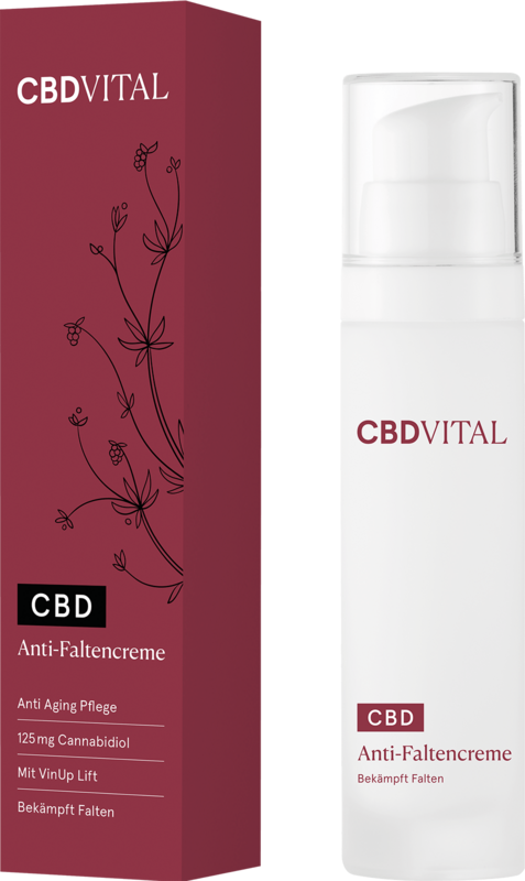 CBD VITAL Anti-Faltencreme