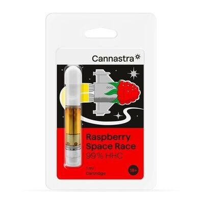 Cannastra HHC Cartridge Raspberry Space Race, 99 %, (1 ml)