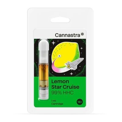 Cannastra HHC Cartridge Lemon Star Cruise, 99% , (1 ml)