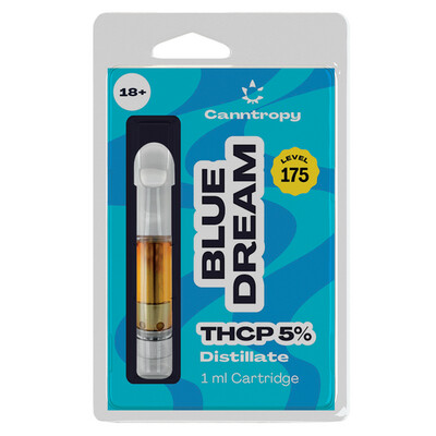 Canntropy THCP Cartridge Blue Dream - 5 % THCP, 90 % CBD, (1 ml)