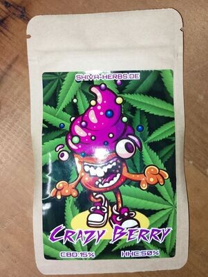 Crazy Berry 50 % HHC
1 Gramm