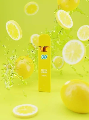 Only Grams Ultra HHC Vape Einweg | Super Lemon (Sativa) | Flavourboost