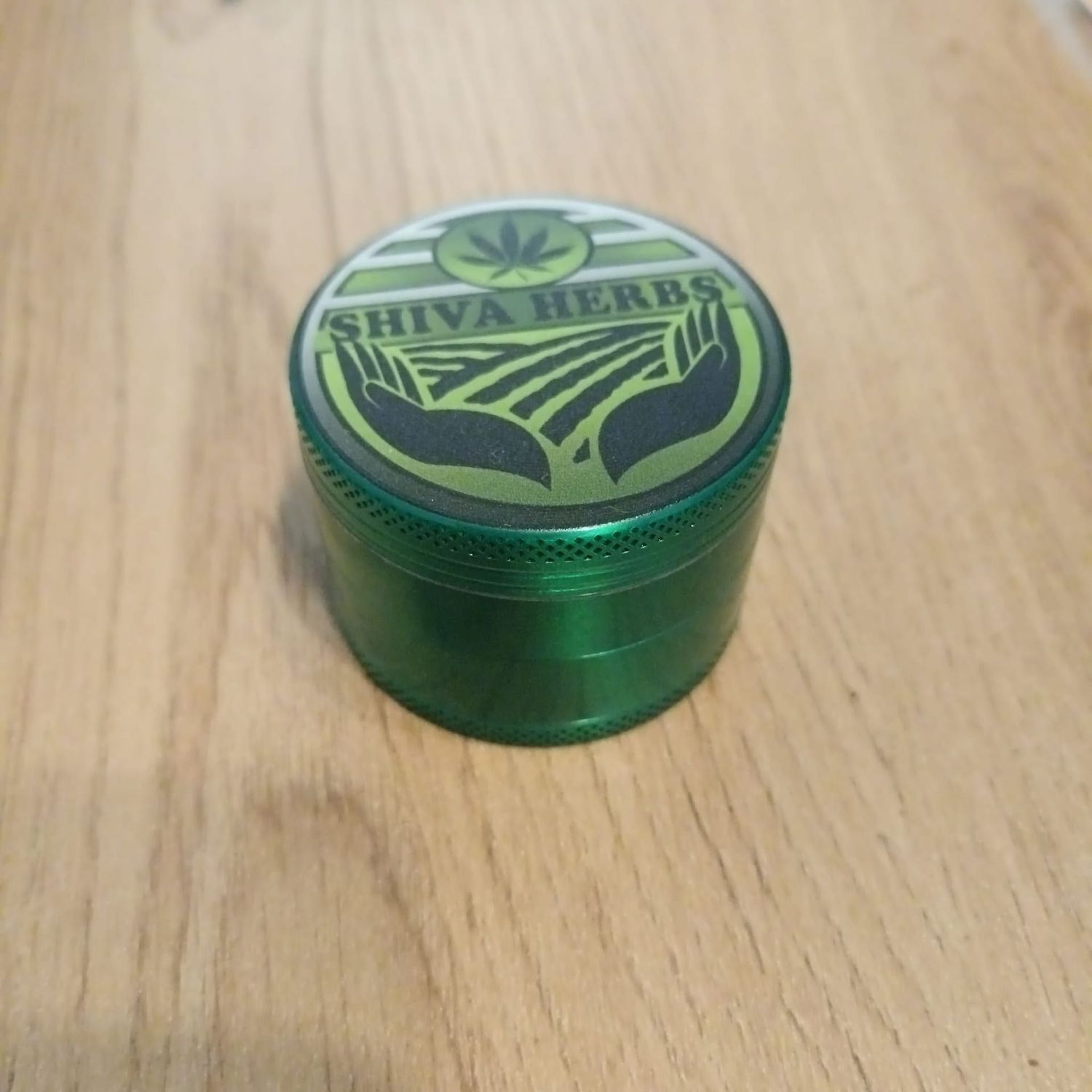 Shiva Herbs Grinder, Shiva Herbs Grinder: Grinder Grün