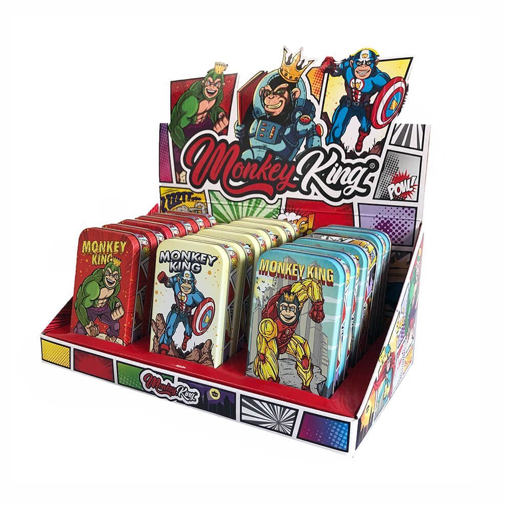 Monkey King Tin Metal Box Superhero Edition