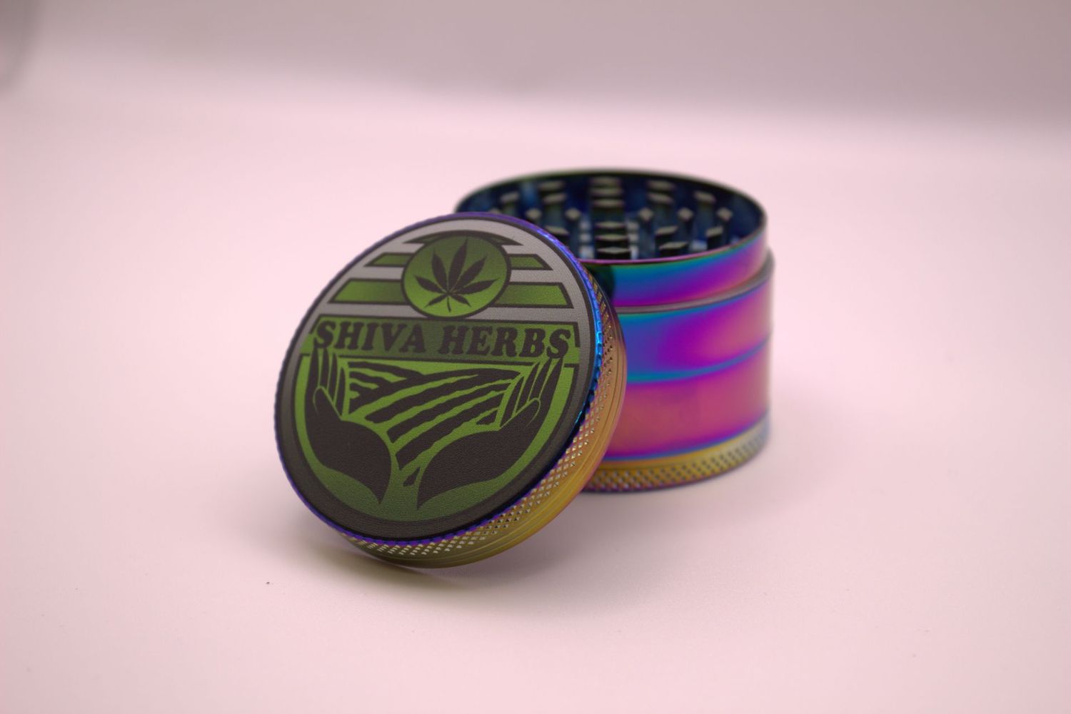 Shiva Herbs Premium Grinder - Pearlescent Shiva Herbs Premium Grinder - Pearlescent