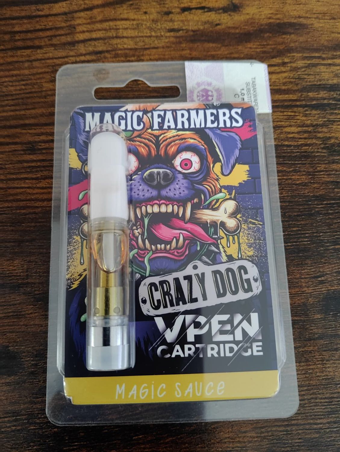 Magic Farmers Crazy Dog THCA VPEN Cartridge  1 ml Crazy Dog