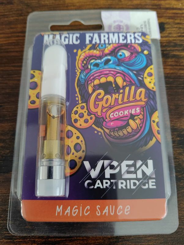 Magic Farmers VPEN Cartridge 1 ml Gorilla Cookies Magic Farmers VPEN Cartridge 1 ml Gorilla Cookies