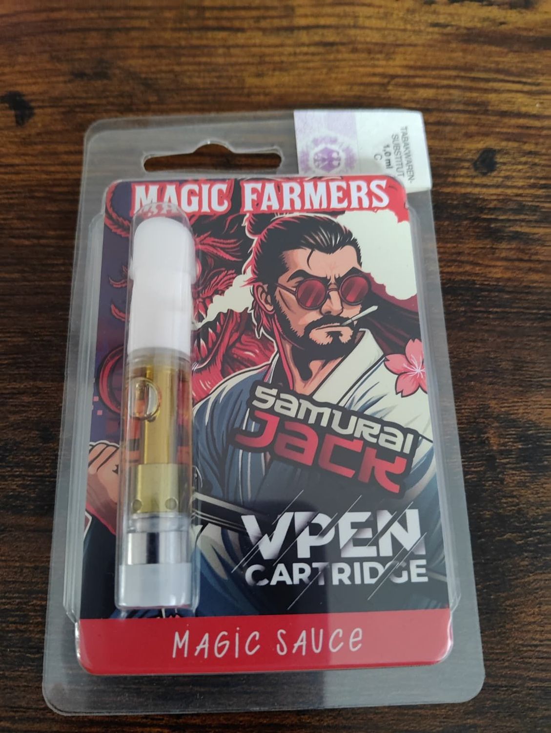 Magic Farmers VPEN Cartrigde 1 ml Samurai Jack Magic Farmers VPEN Cartrigde 1 ml Samurai Jack