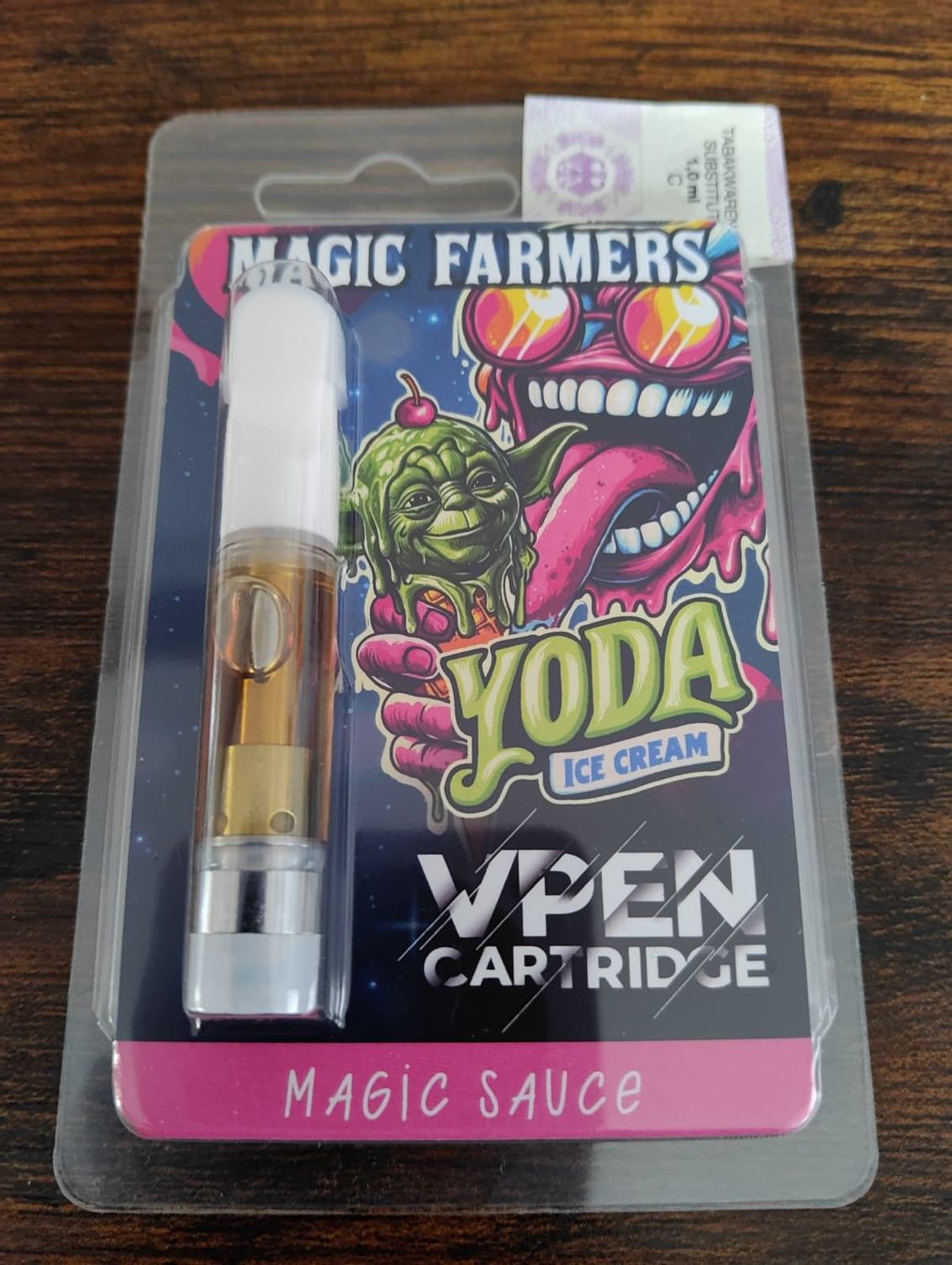 Magic Farmers VPEN Cartridge 1 ml Yoda Ice Cream Magic Farmers VPEN Cartridge 1 ml Yoda Ice Cream