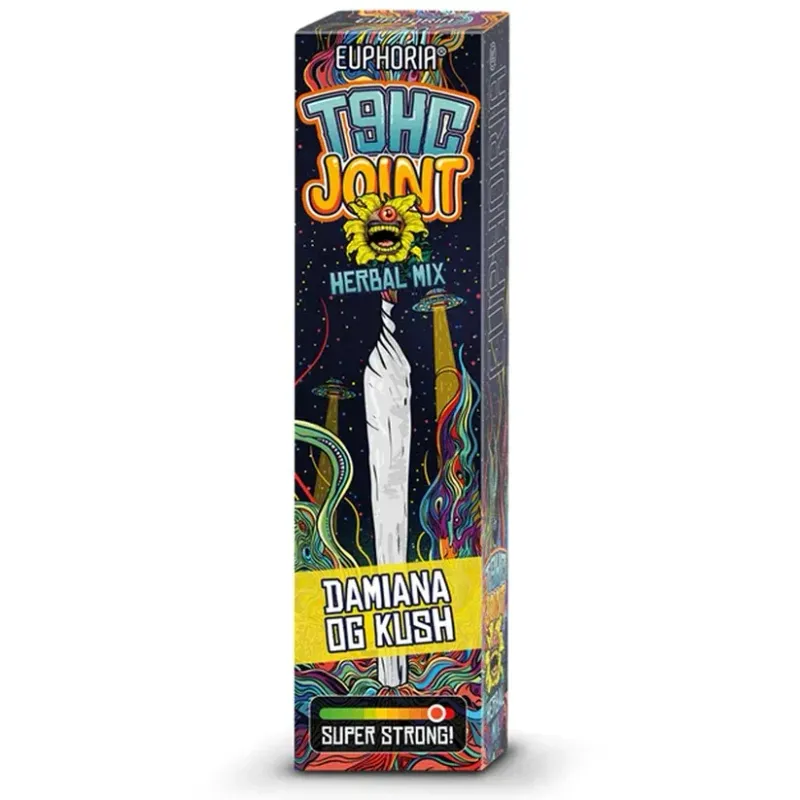 Euphoria Pre-Roll Damiana OG Kush - 1g T9HC Herbal Mix Euphoria Pre-Roll Damiana OG Kush - 1g T9HC Herbal Mix