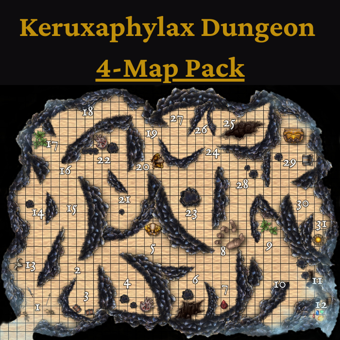 Keruxaphylax Dungeon 4-Map Pack