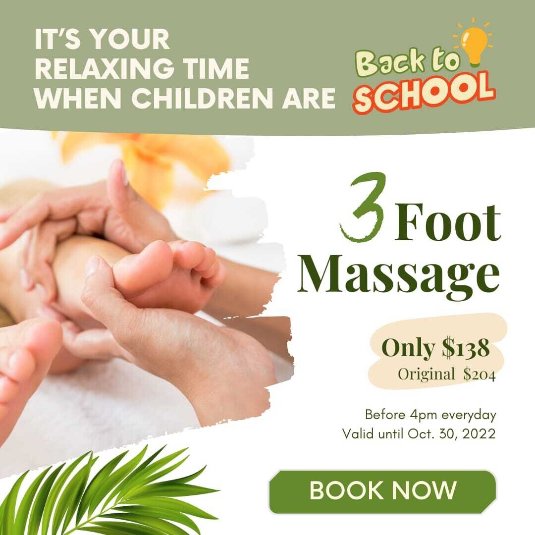 Back to School Foot Massage Package