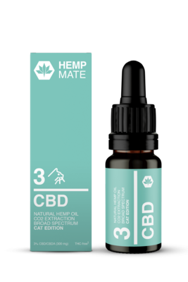 CBD Öl für unsere Katzen -  Edition 10ml - 3% CBD