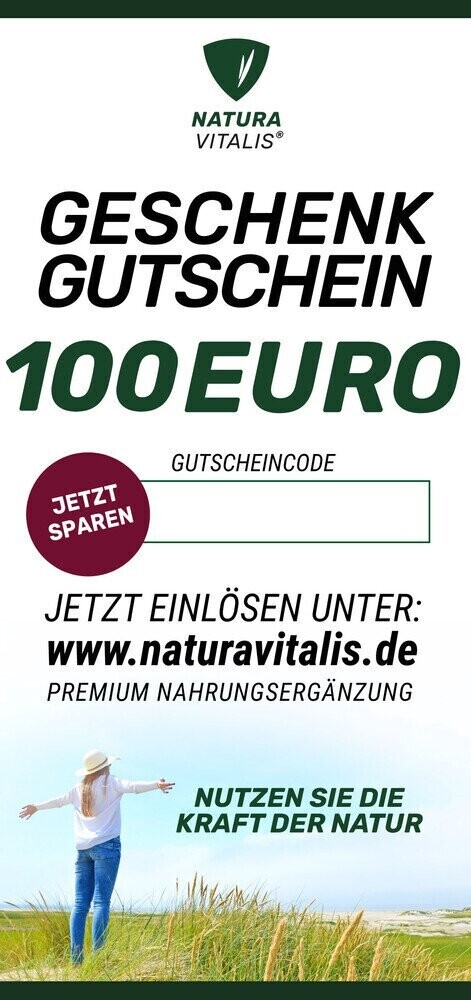Natura Vitalis Geschenk Gutschein 100,00€
