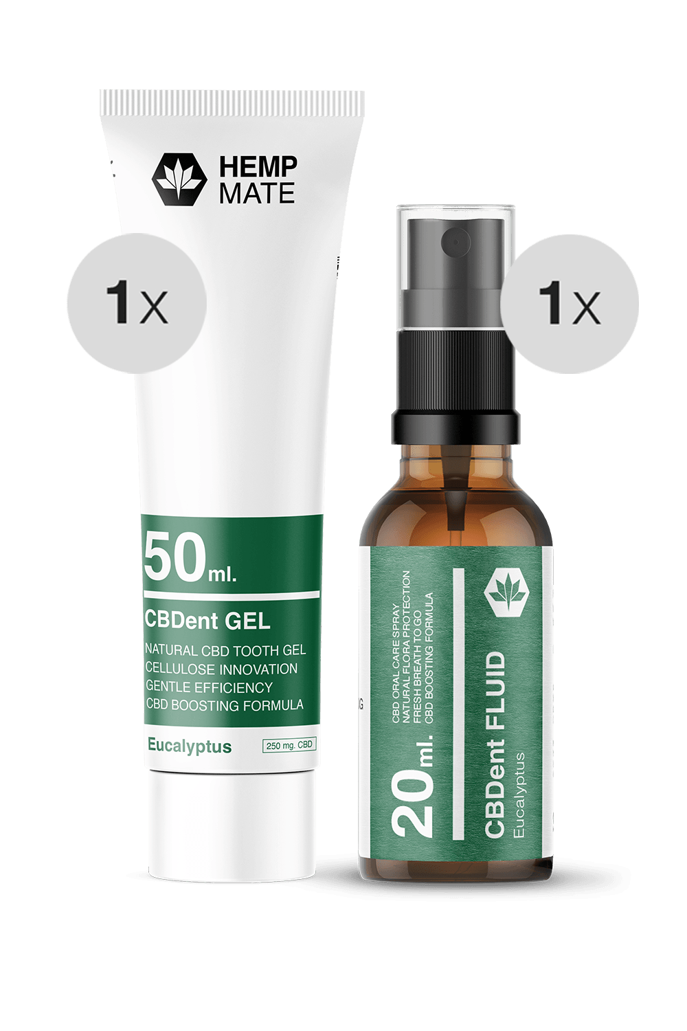 HM Dental Duo Eucalyptus 50ml + 20ml