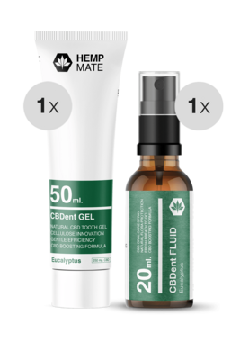HM Dental Duo Eucalyptus 50ml + 20ml