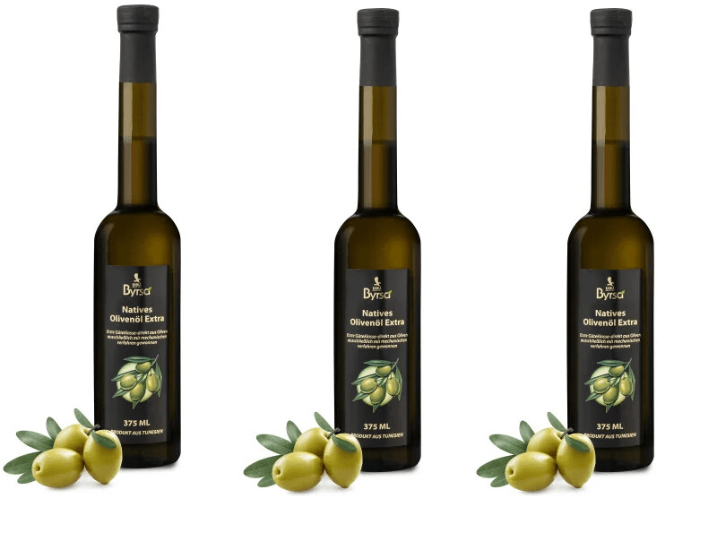 Natives Bio Olivenöl extra Byrsa Lirica 3 x 375ml