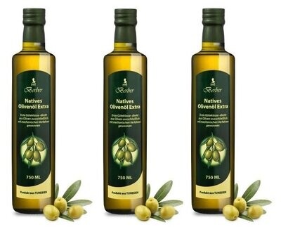 Natives Olivenöl extra Cylindrica 3 x 750 ml (D) Intensiv