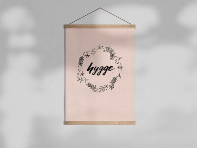 Poster A4 "hygge"
