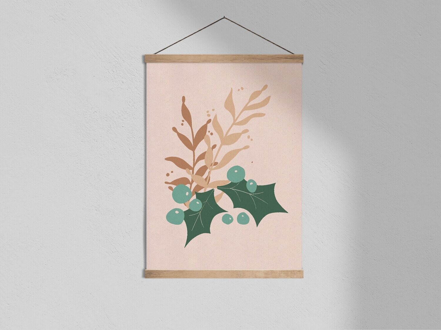 Poster A4 "Stechpalme"