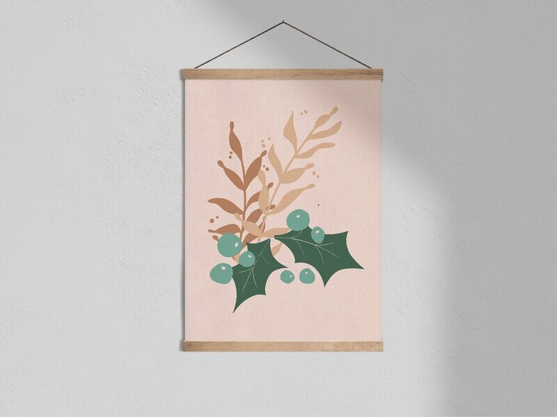 Poster A4 "Stechpalme"