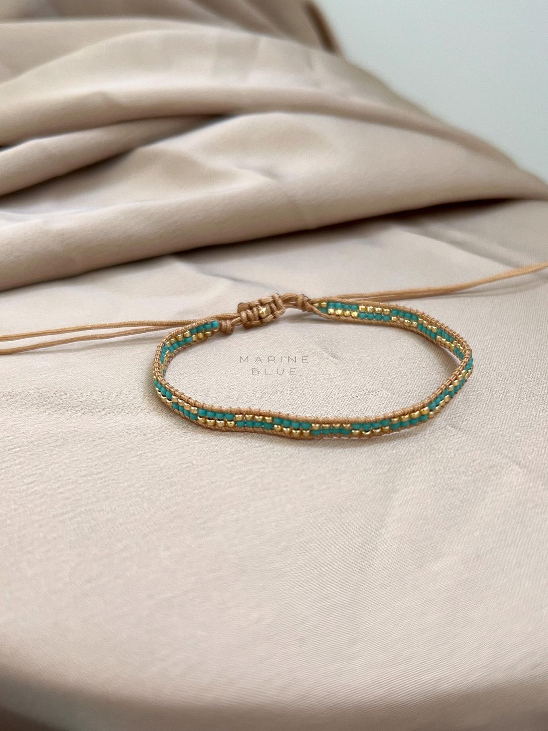 Solo 2 Uptown Handmade Bracelet - Beaded Bracelet, Color: Arctic Rust