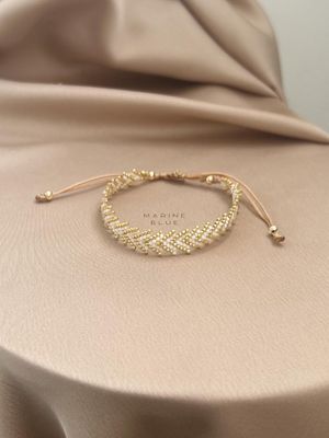 Solo Phyton Long Handmade Bracelet - Beaded Bracelet