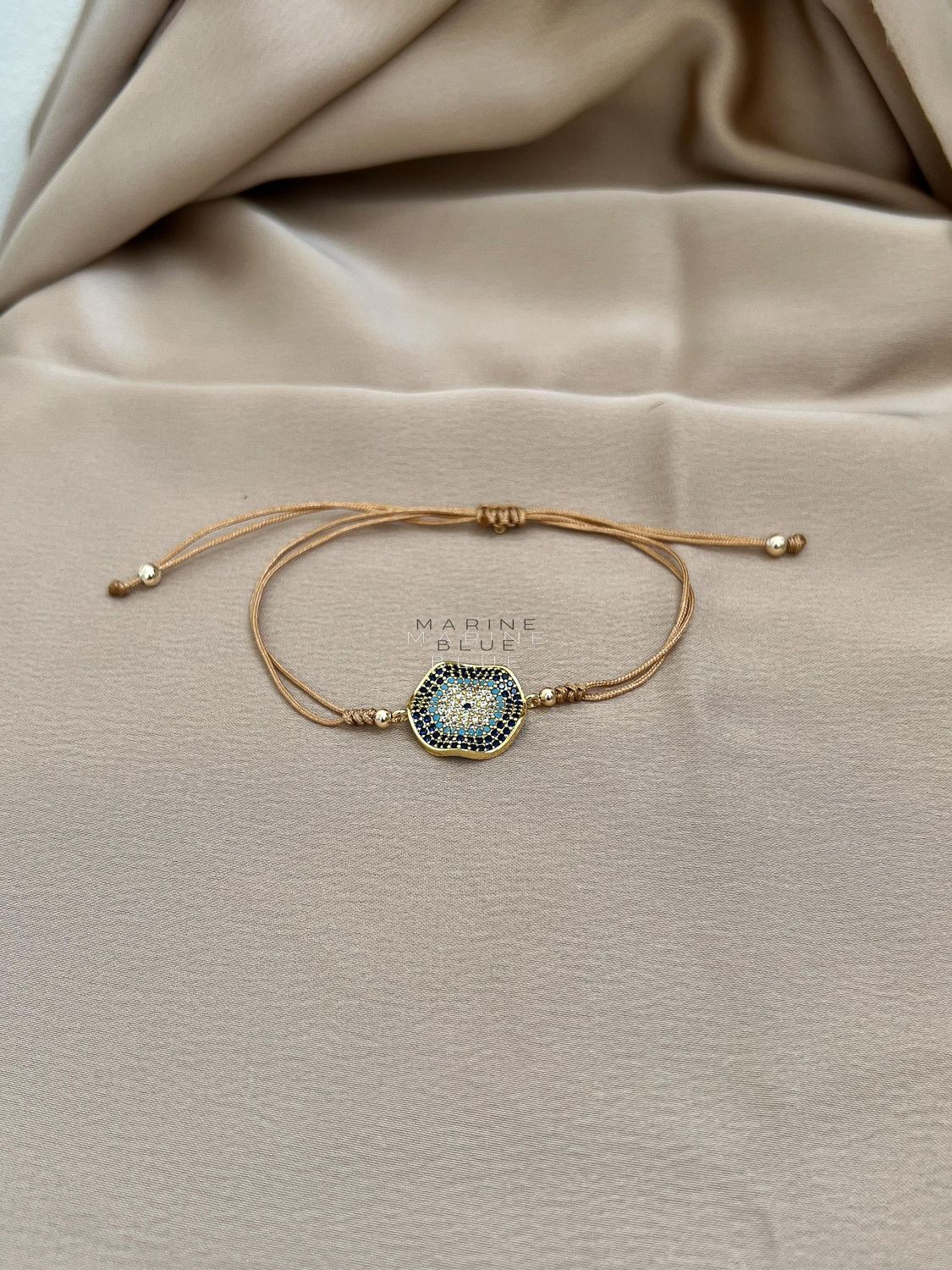 Coin Handmade Bracelet - Charm Bracelet, Color: Hazel
