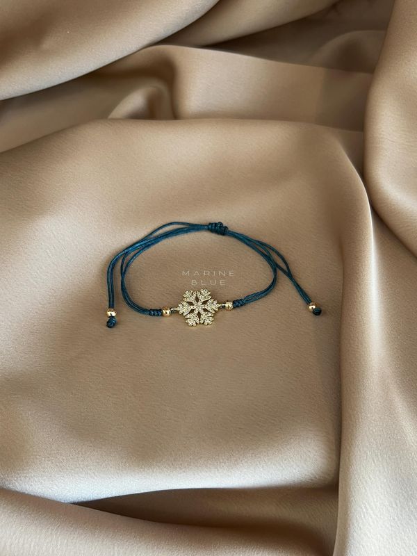 Snowflake Handmade Bracelet - Charm Bracelet