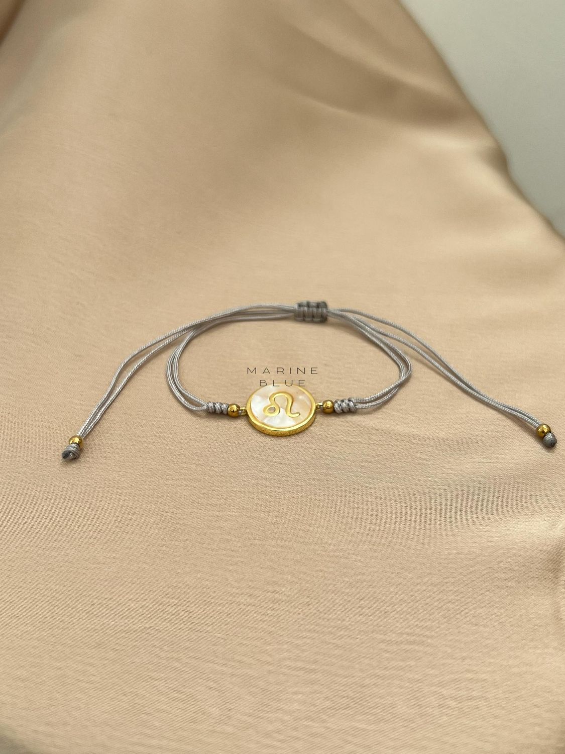 Horoscope Leo Handmade Bracelet - Charm Bracelet, Color: Misty Moon