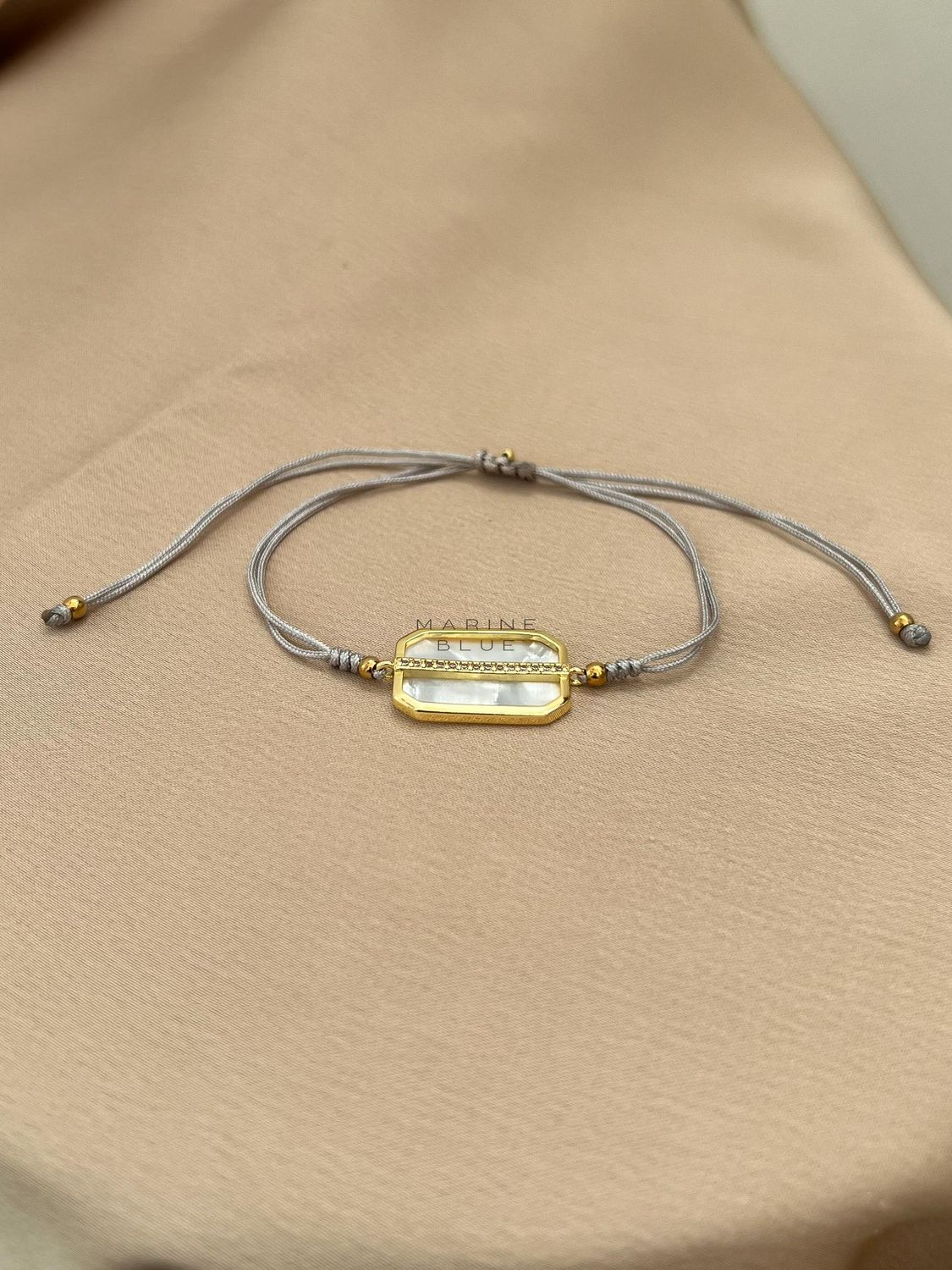 Gora Handmade Bracelet - Beaded Bracelet, Color: Misty Moon