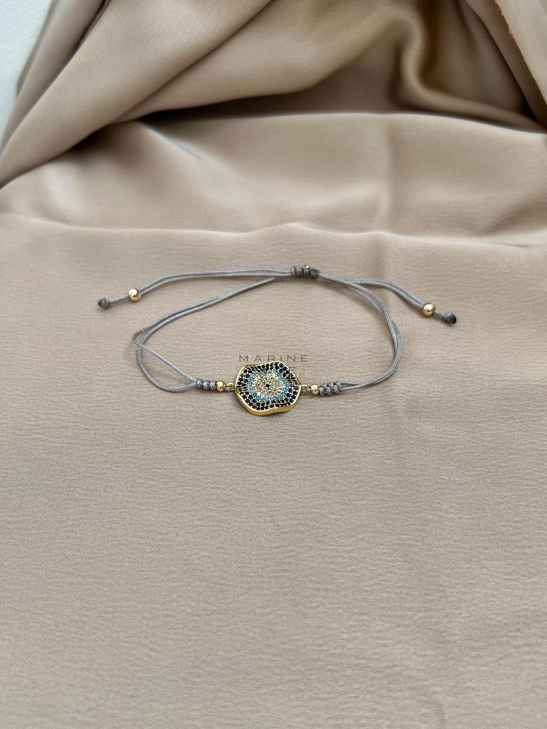 Coin Handmade Bracelet - Charm Bracelet, Color: Misty Moon