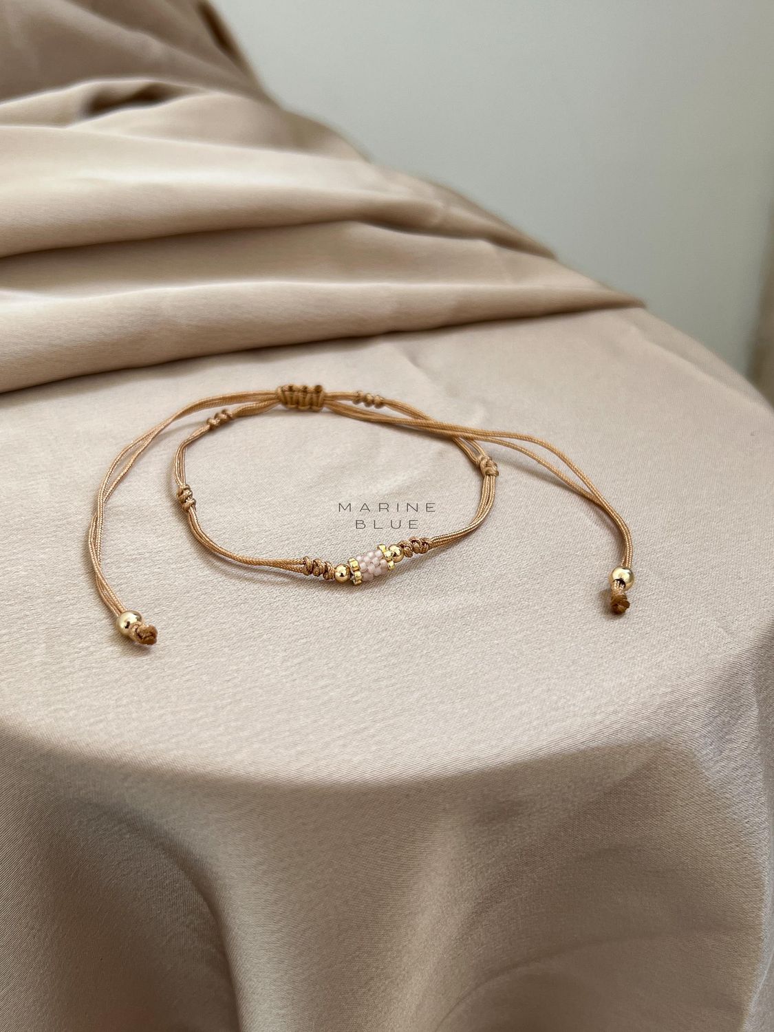 Horizon Solo Single Handmade Bracelet - Beaded Bracelet, Color: Sunset Breeze