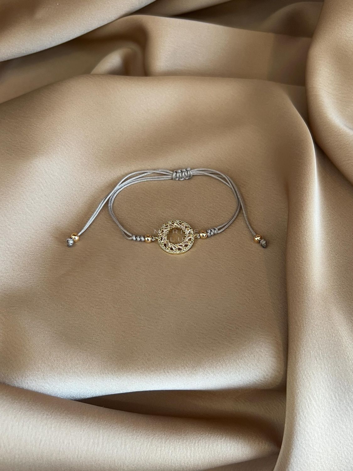 Hale Handmade Bracelet - Sun Charm Bracelet, Color: Misty Moon