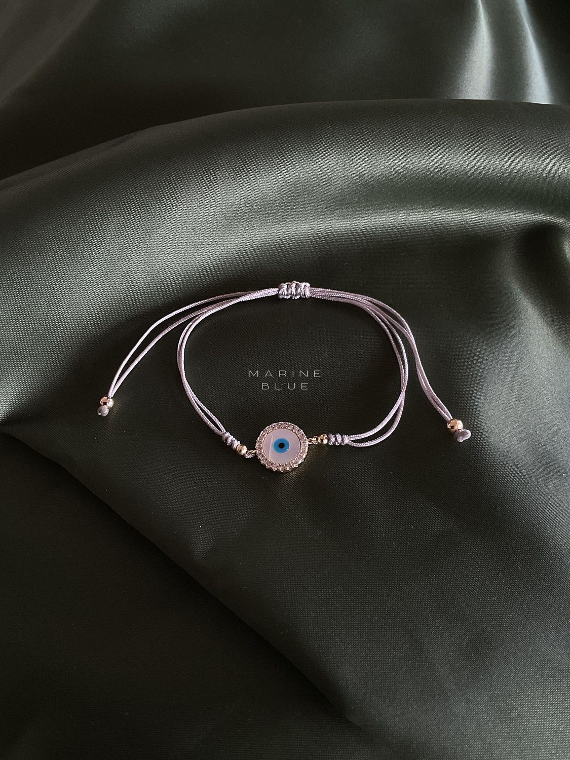 Eyeround Handmade Bracelet - Charm Bracelet, Color: Misty Moon