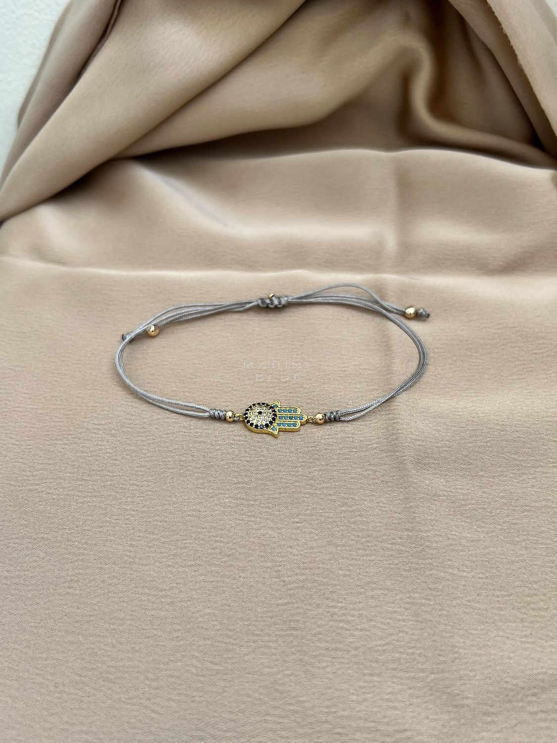 Hand Devil Handmade Bracelet - Charm Bracelet, Color: Misty Moon