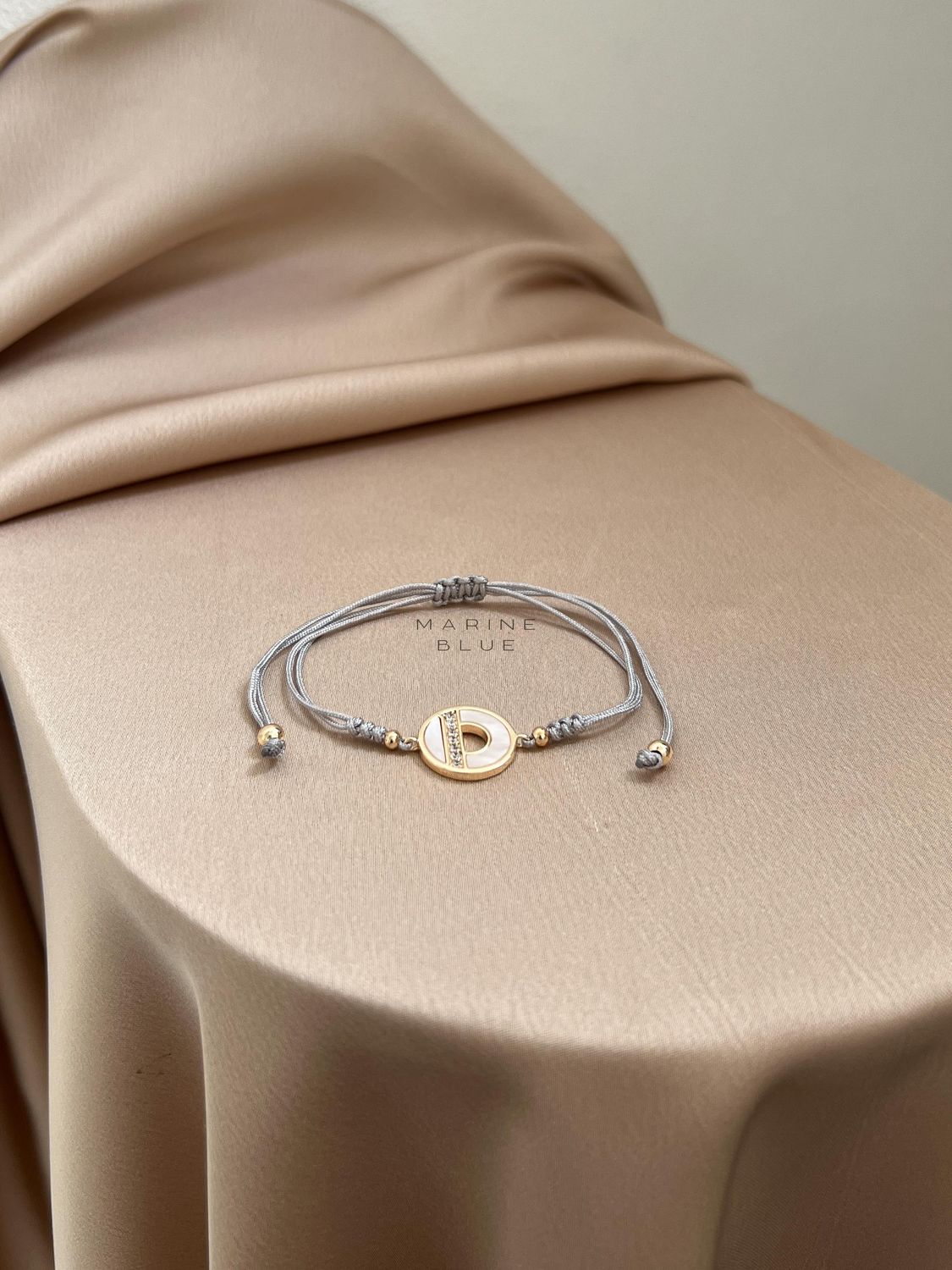 Diamoned Handmade Bracelet - Charm Bracelet, Color: Misty Moon
