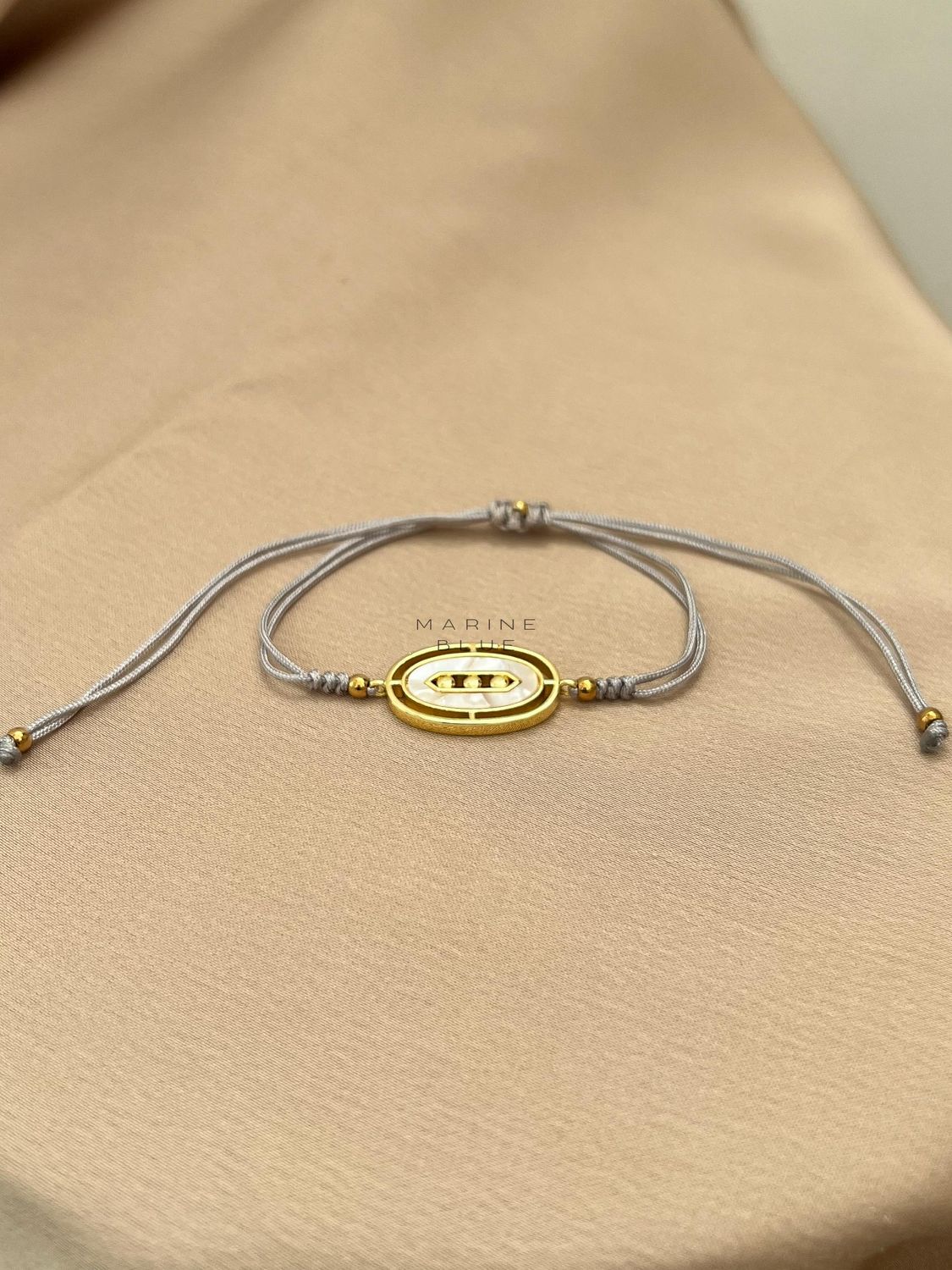 Zenne Handmade Bracelet - Charm Bracelet, Color: Misty Moon