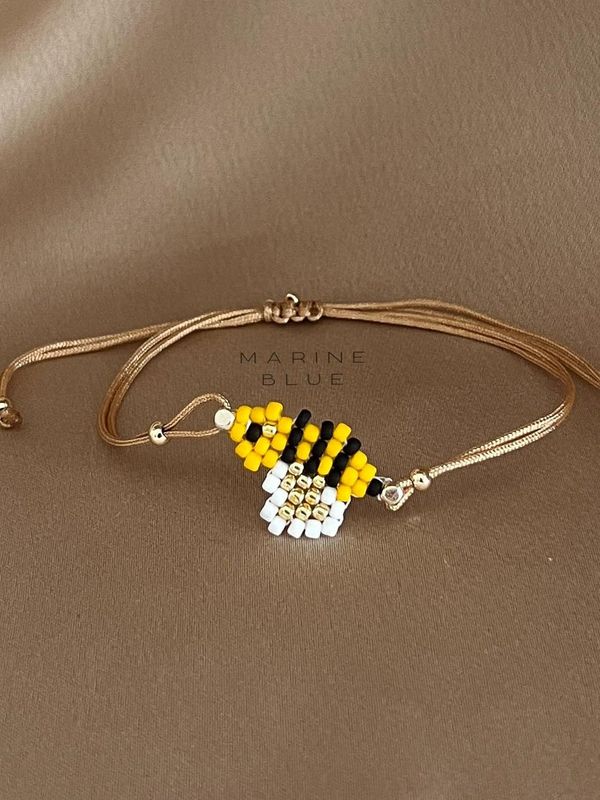Animes Bee Handmade Bracelet - Beaded Bracelet