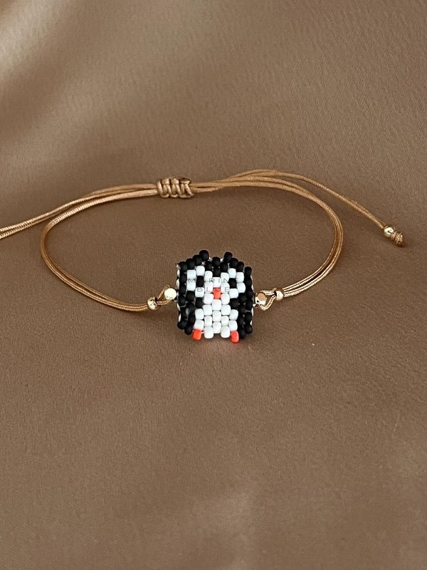 Animes Penguin Handmade Bracelet - Knitted Charm Bracelet