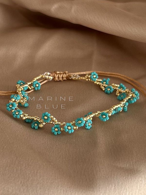Solo Daffodils Handmade Bracelet - Beaded Bracelet